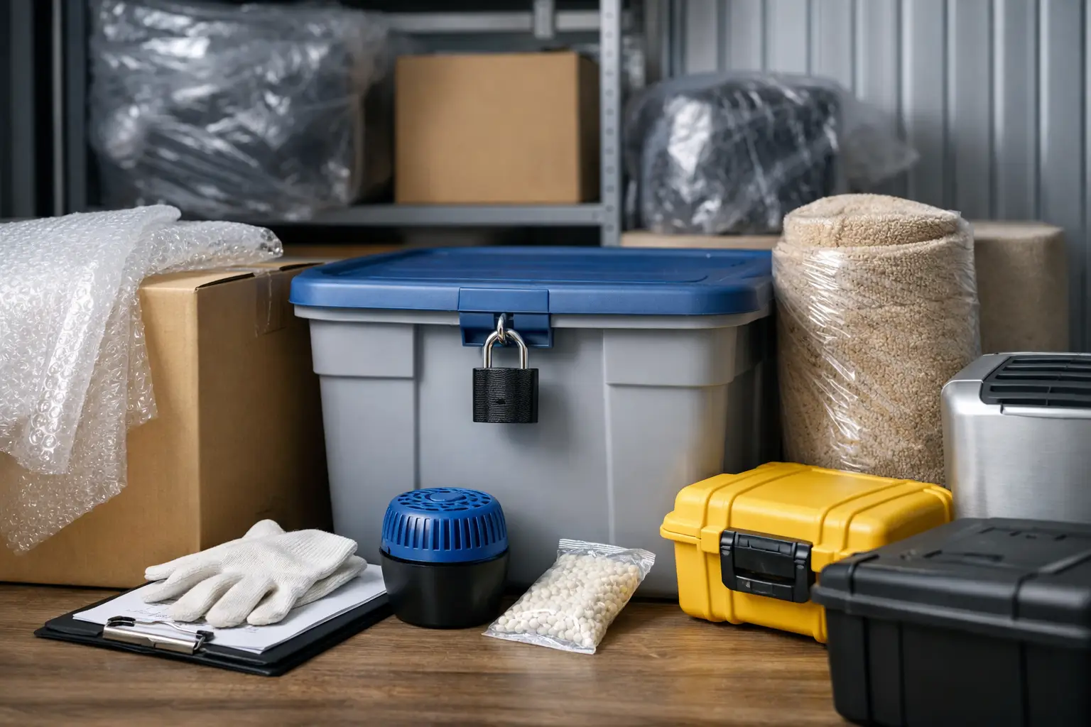 How to Protect Items in Storage