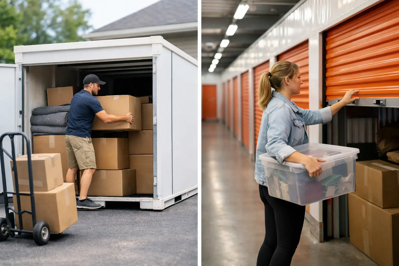 Portable Storage vs Self Storage