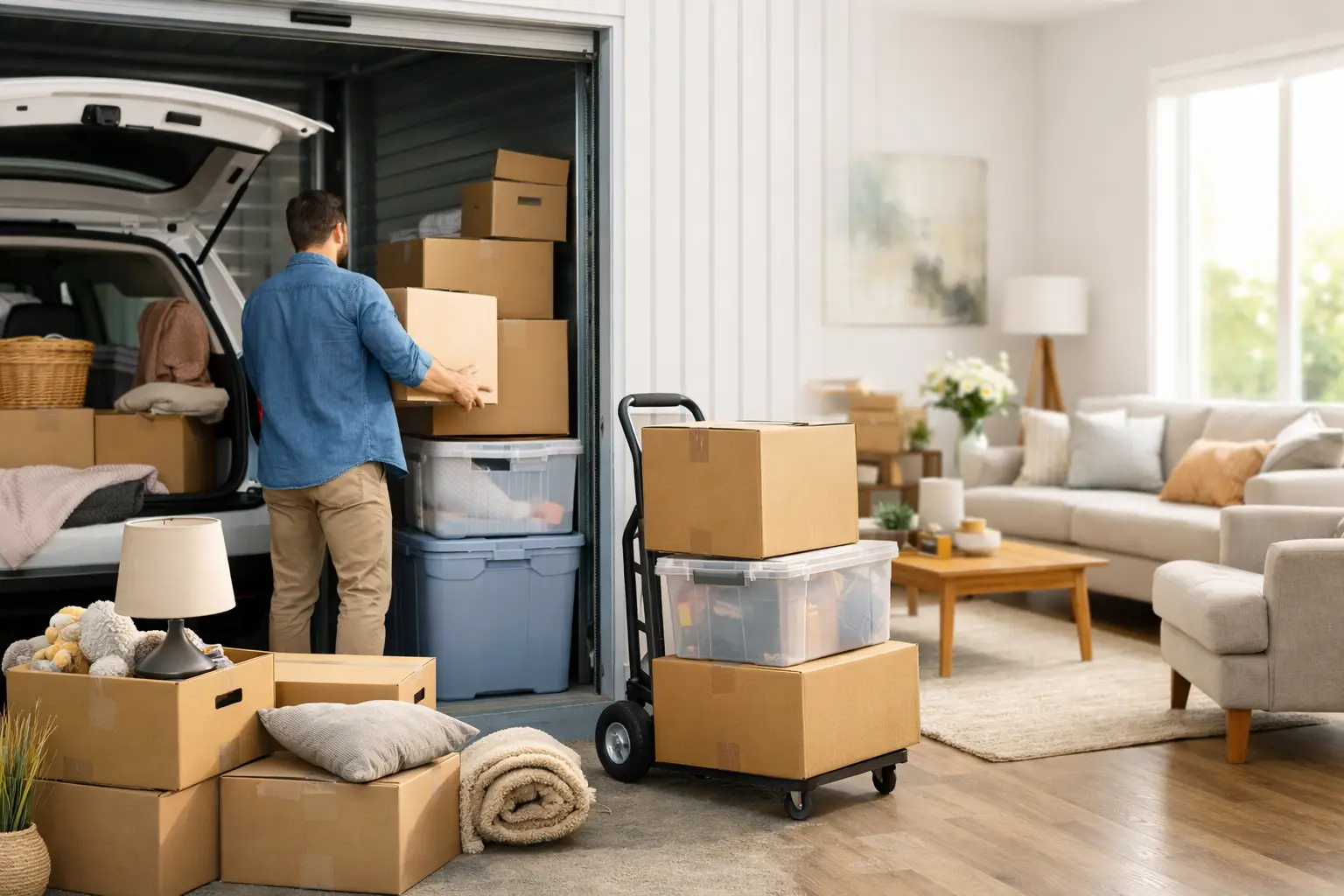Temporary Storage During Home Staging