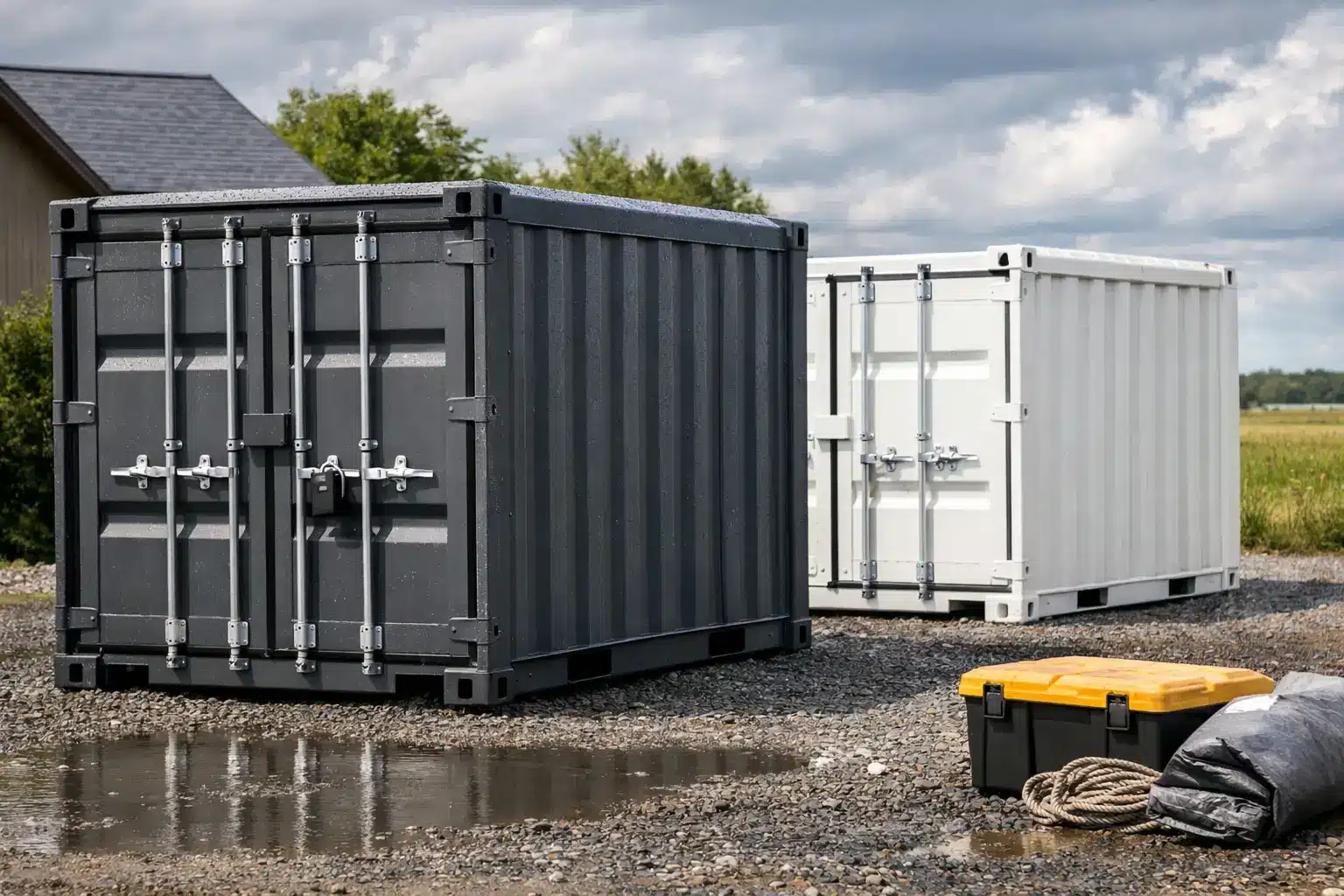 Weatherproof Portable Storage Containers