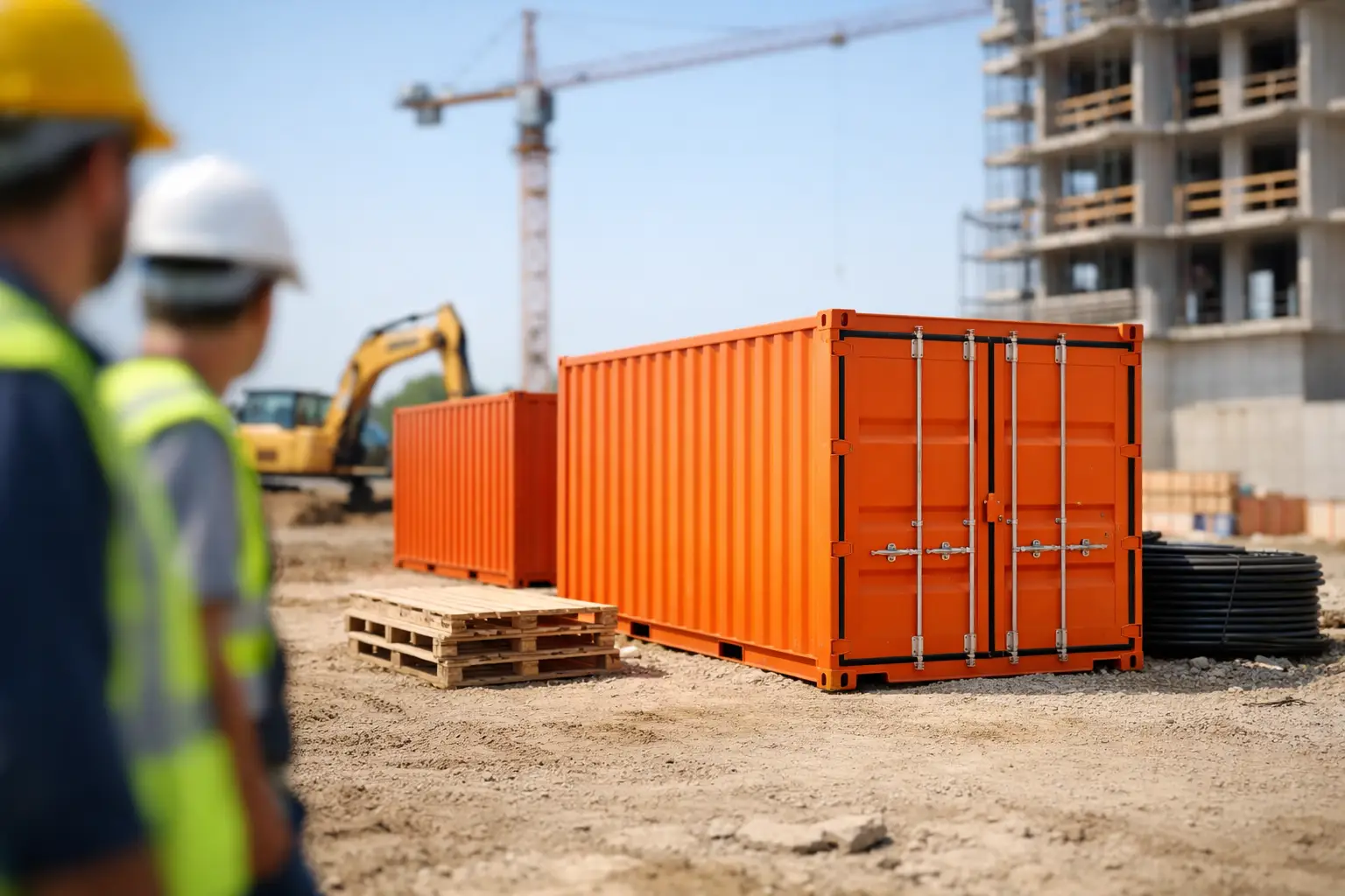 Construction Container Rental Guide for Job Sites