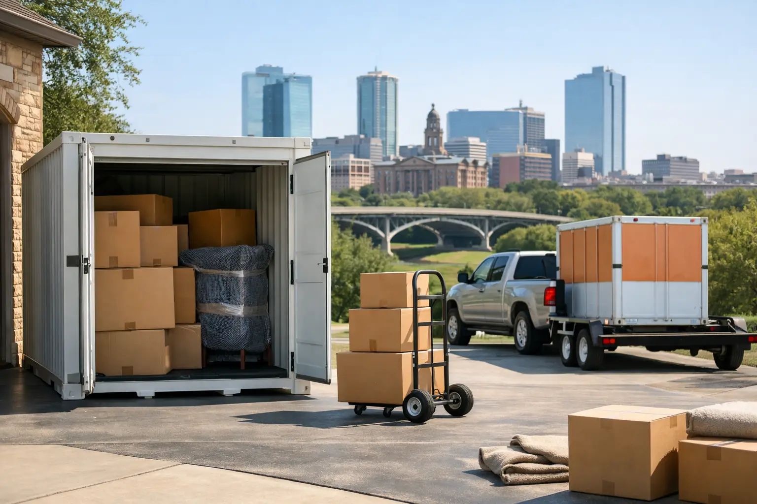 Moving Container Fort Worth Options That Fit