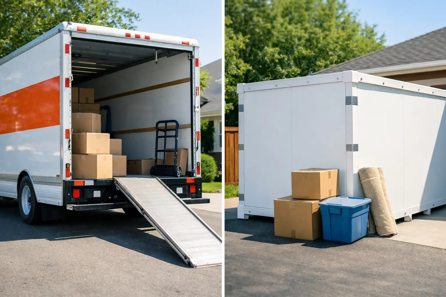 U-Haul vs Portable Storage: Which Fits?