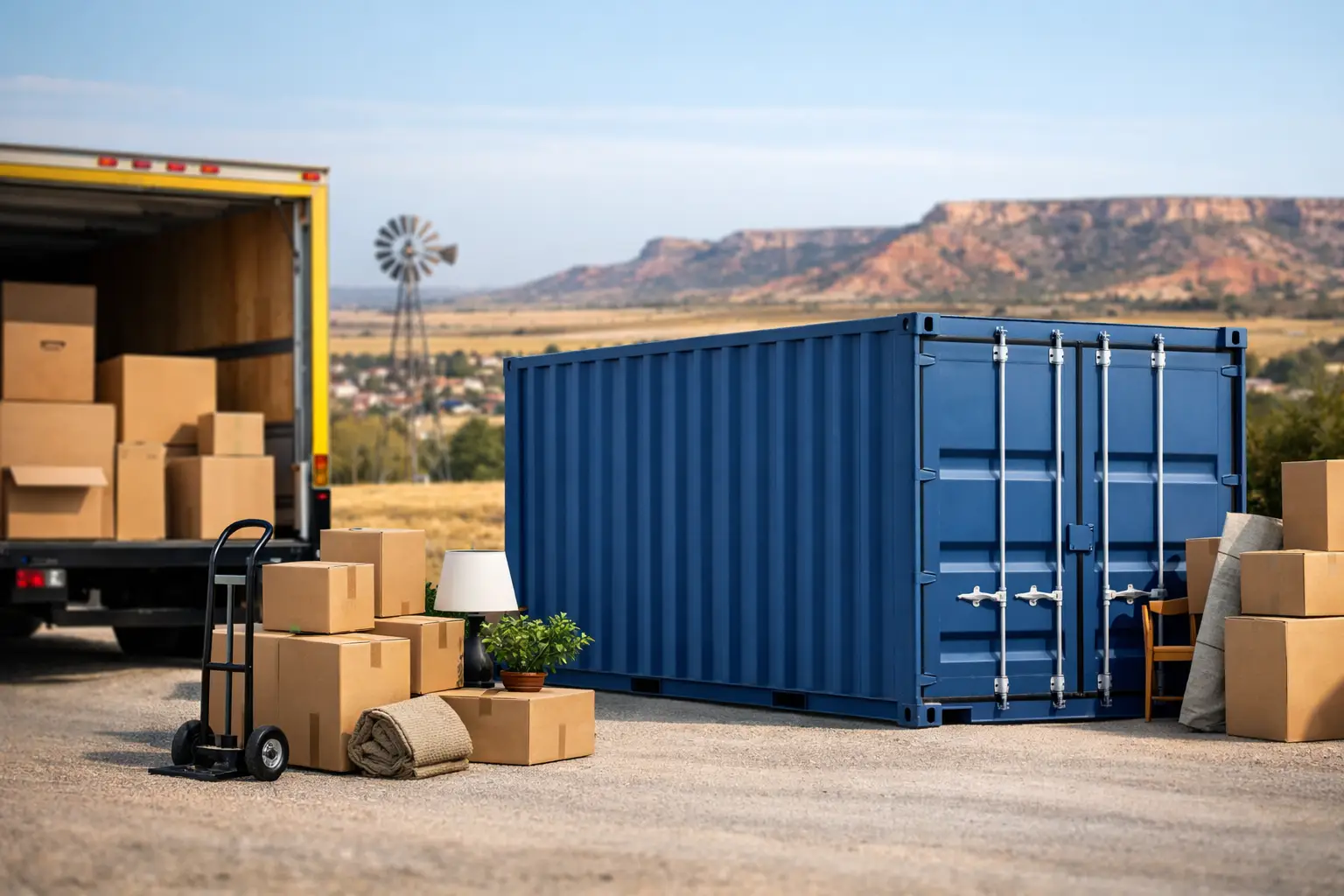 Amarillo Container Rental Guide for Moves and Storage
