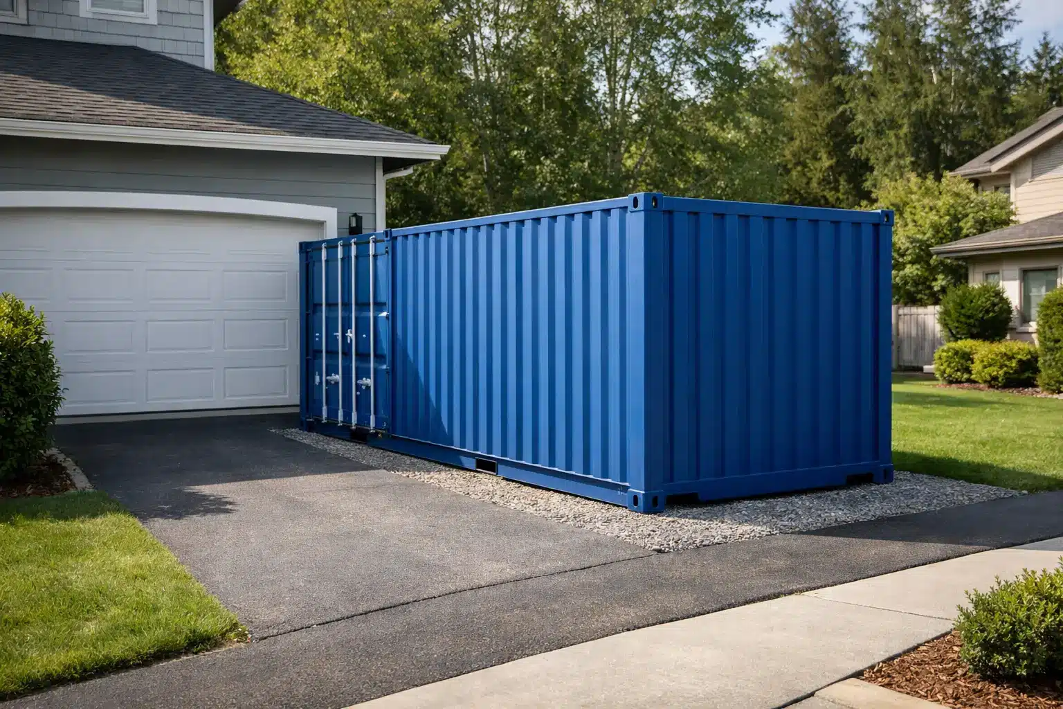 Can Containers Fit Driveway Spaces? Check First