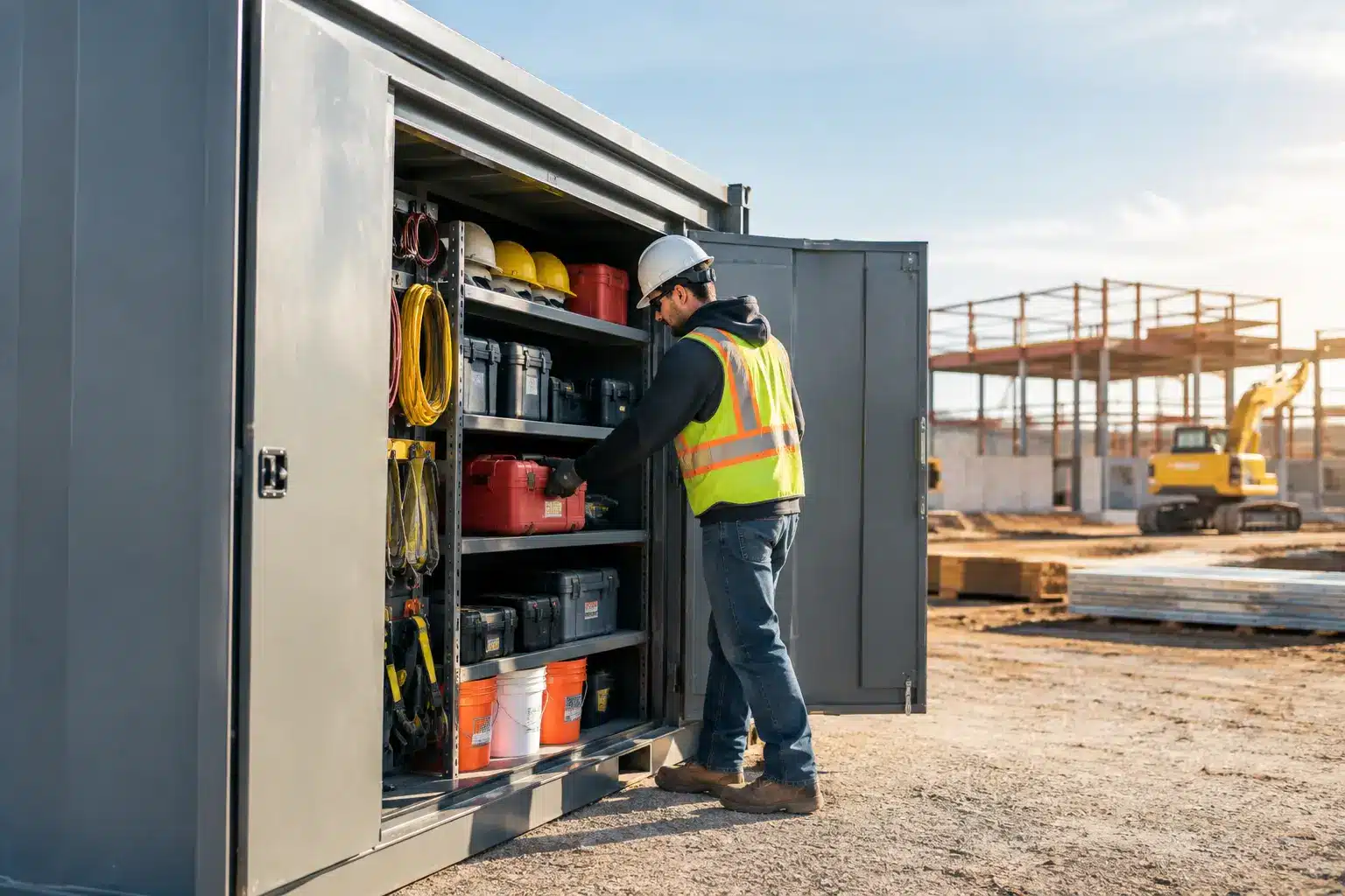 Jobsite Storage That Keeps Your Work Moving
